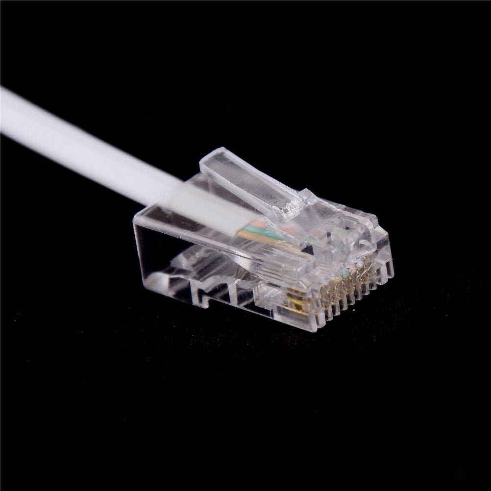RJ11 6P4C Female To Ethernet RJ45 8P8C Male F/M Adapter Converter Cable Ph C Lt