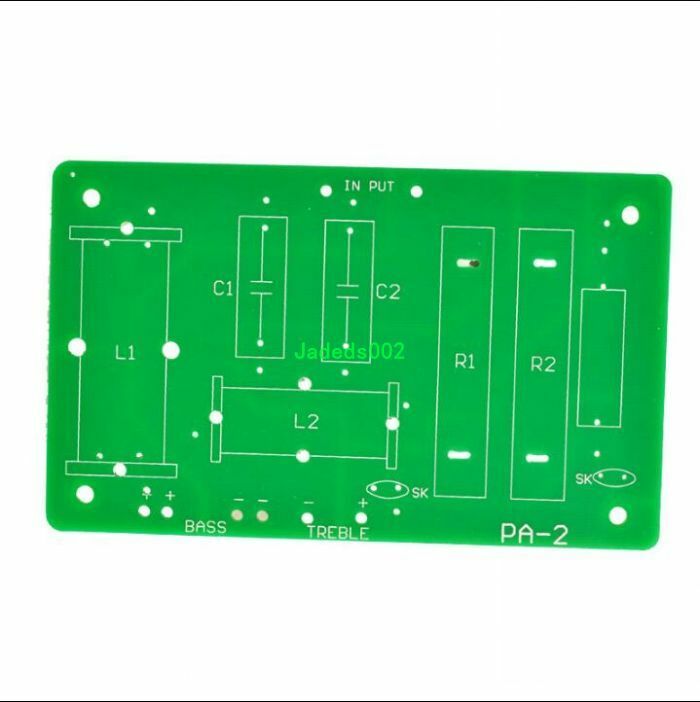 1pcs Audio crossover circuit board PCB board Speaker divider Fiberglass board