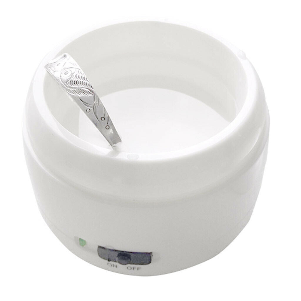 Compact Mini Cleaner for Jewelry Stones Watches Diamond Dentures Cleaning