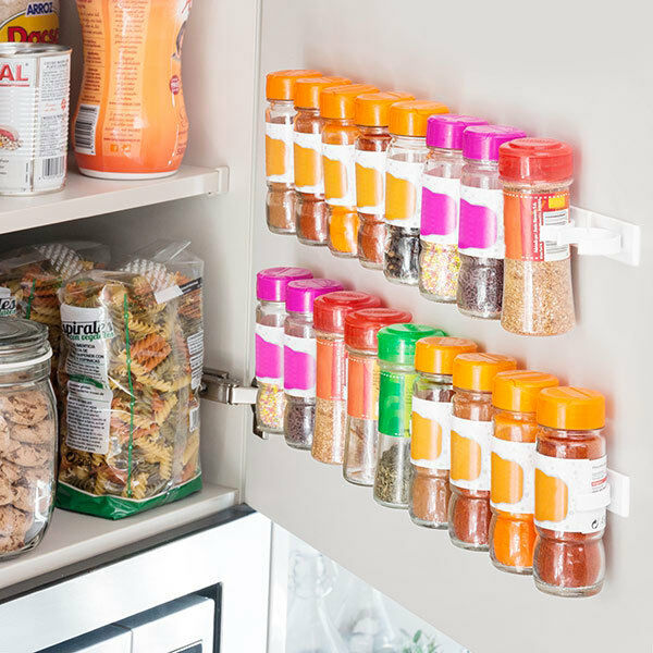 Storage Holders Organisers To Clip for Ranger Your 20 Jars Spices - New