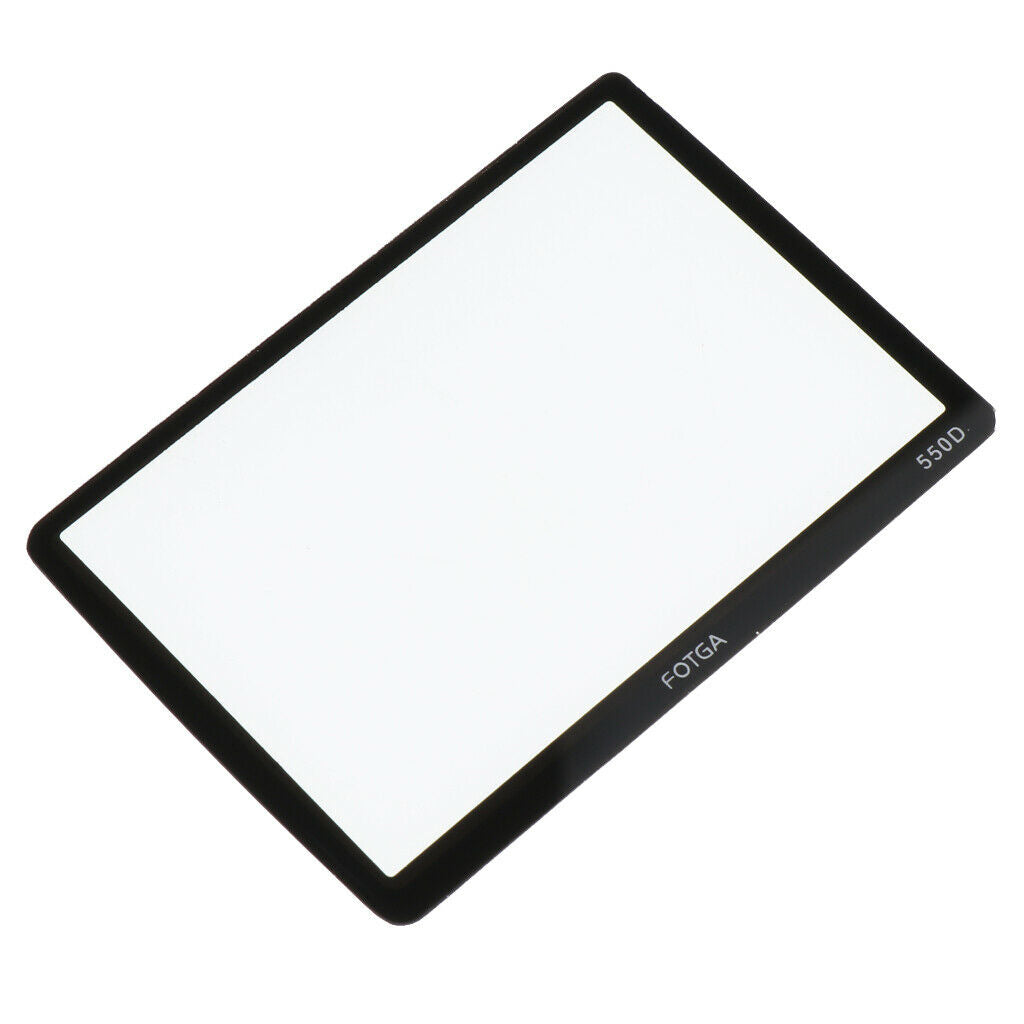 Anti-scratch DSLR LCD Screen Tempered Glass Protector For Canon 550D