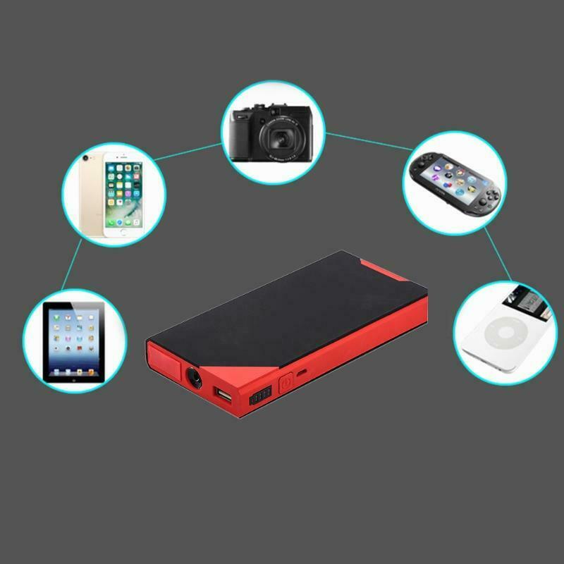 Car Jump Starter Mobile Battery Charger Power Bank As Emergency Booster 10800mAh