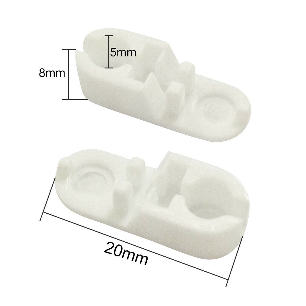 20Pcs/set Replacement Vertical Roman Roller Blind Ball Chain Cord Connector