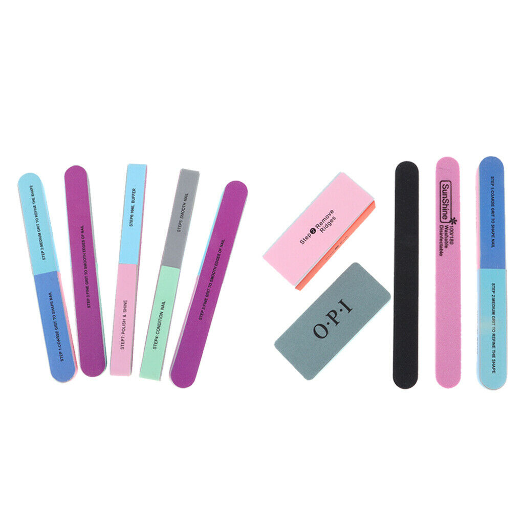 10x Sponge Grinding Polishing Stick Block for DIY Hobby Polish Tool Kit