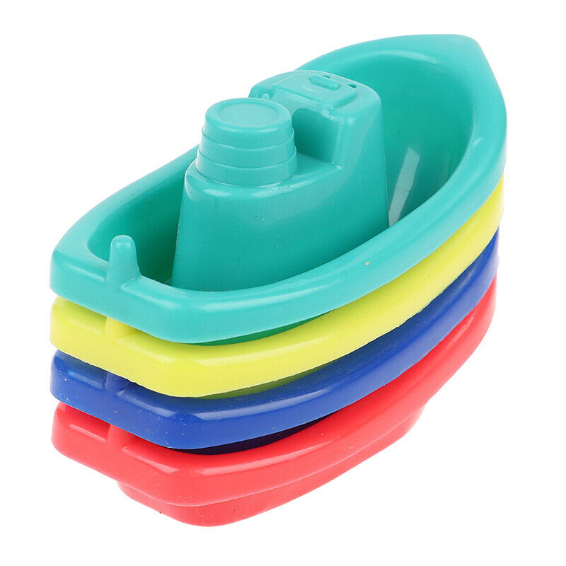 4Pieces Floating Ship Bathroom Kids Boats Bath Toys Water Play Educationa.l8