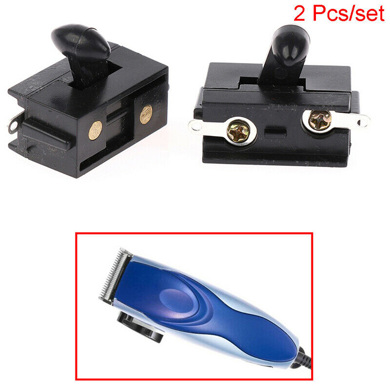 2 Pcs Electric Hair Trimmer Clipper Replacement Power Switch Clipper AccessoFCA