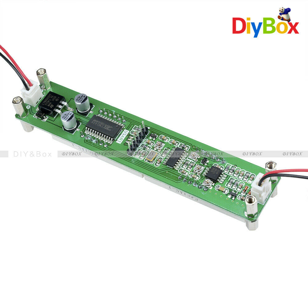 Blue RF Signal Frequency Counter 0.1-60MHz 20MHz ~ 2.4GHz Cymometer Tester