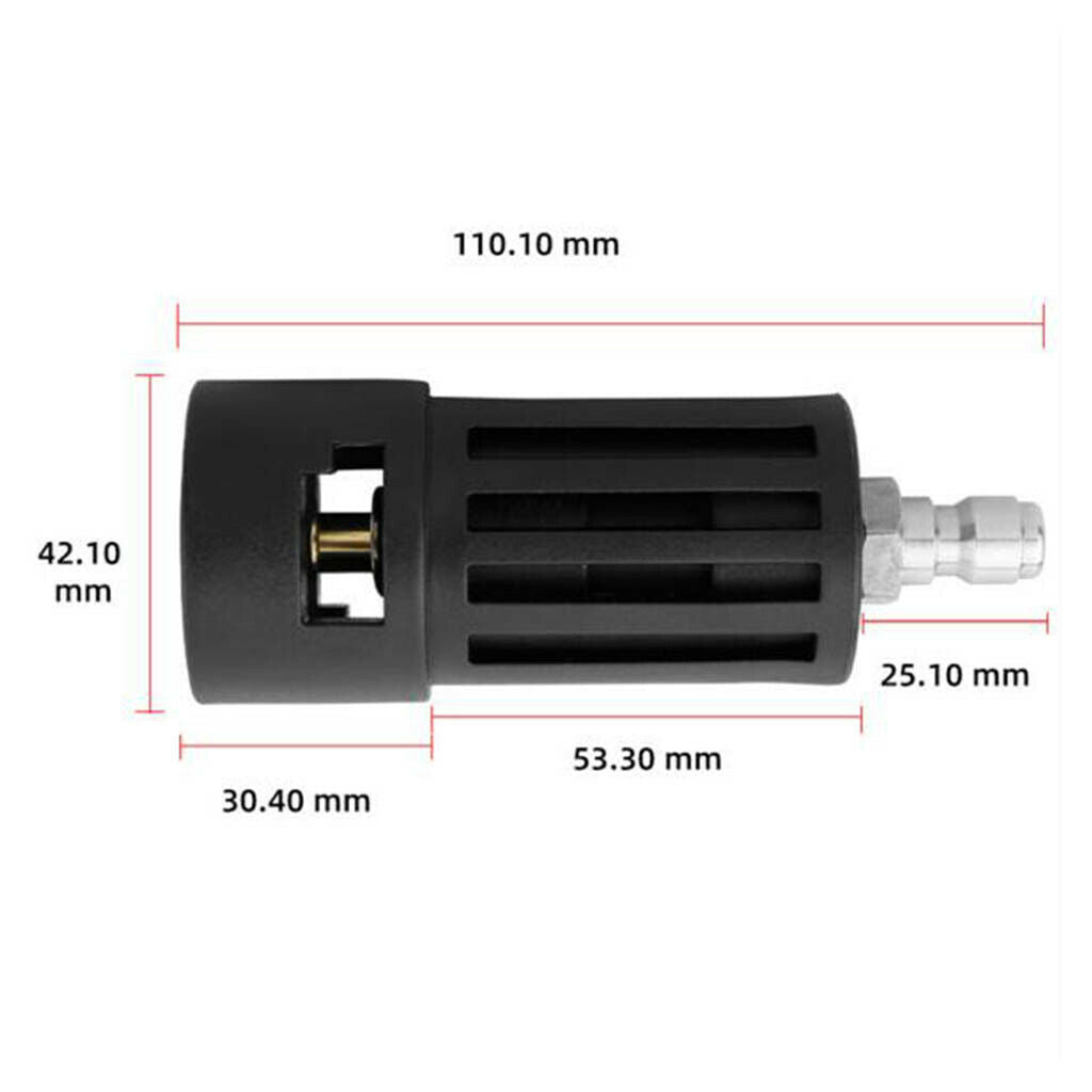Pressure Washer Adapter Karcher Adaptor Converts for Spray Lance Wand/Gun