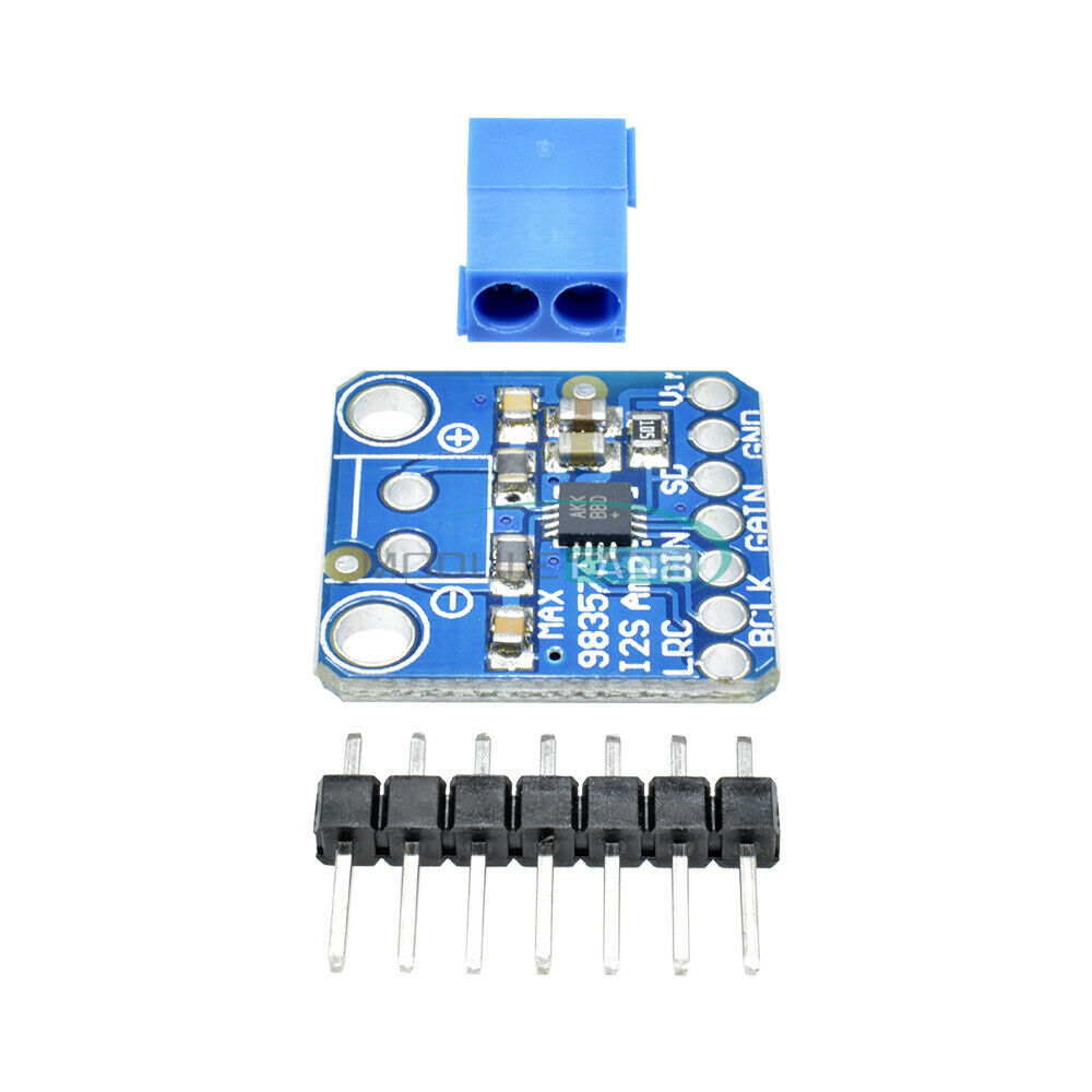 MAX98357  I2S Amplifier Breakout Interface Class D Module For ESP32 Raspberry Pi