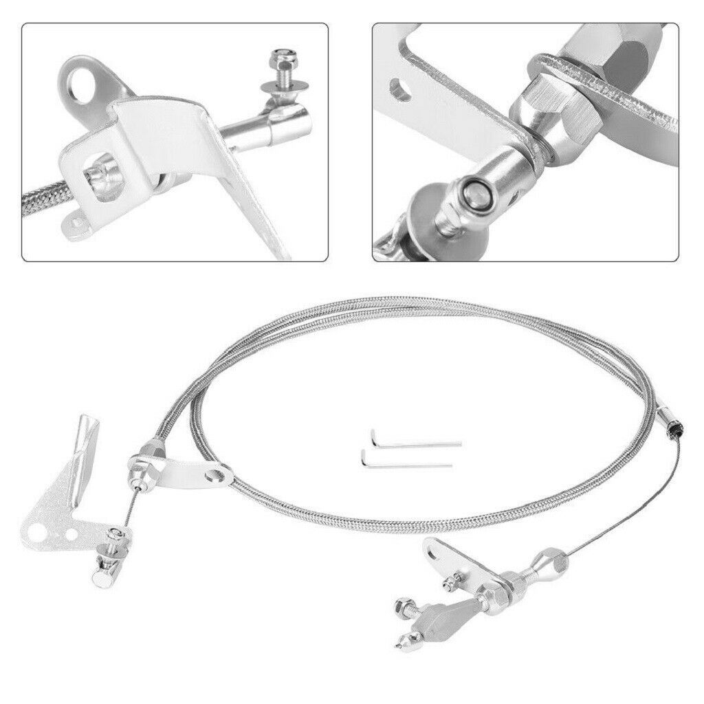Stainless Steel Braided Throttle Cable