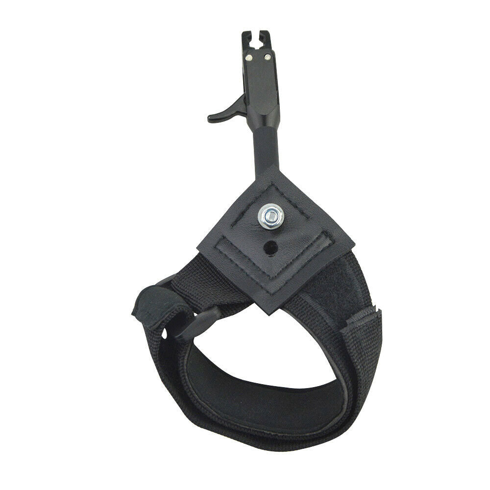 Archery Wrist Release Aids Trigger Caliper Straps Adjustable Compound Bow Shoot