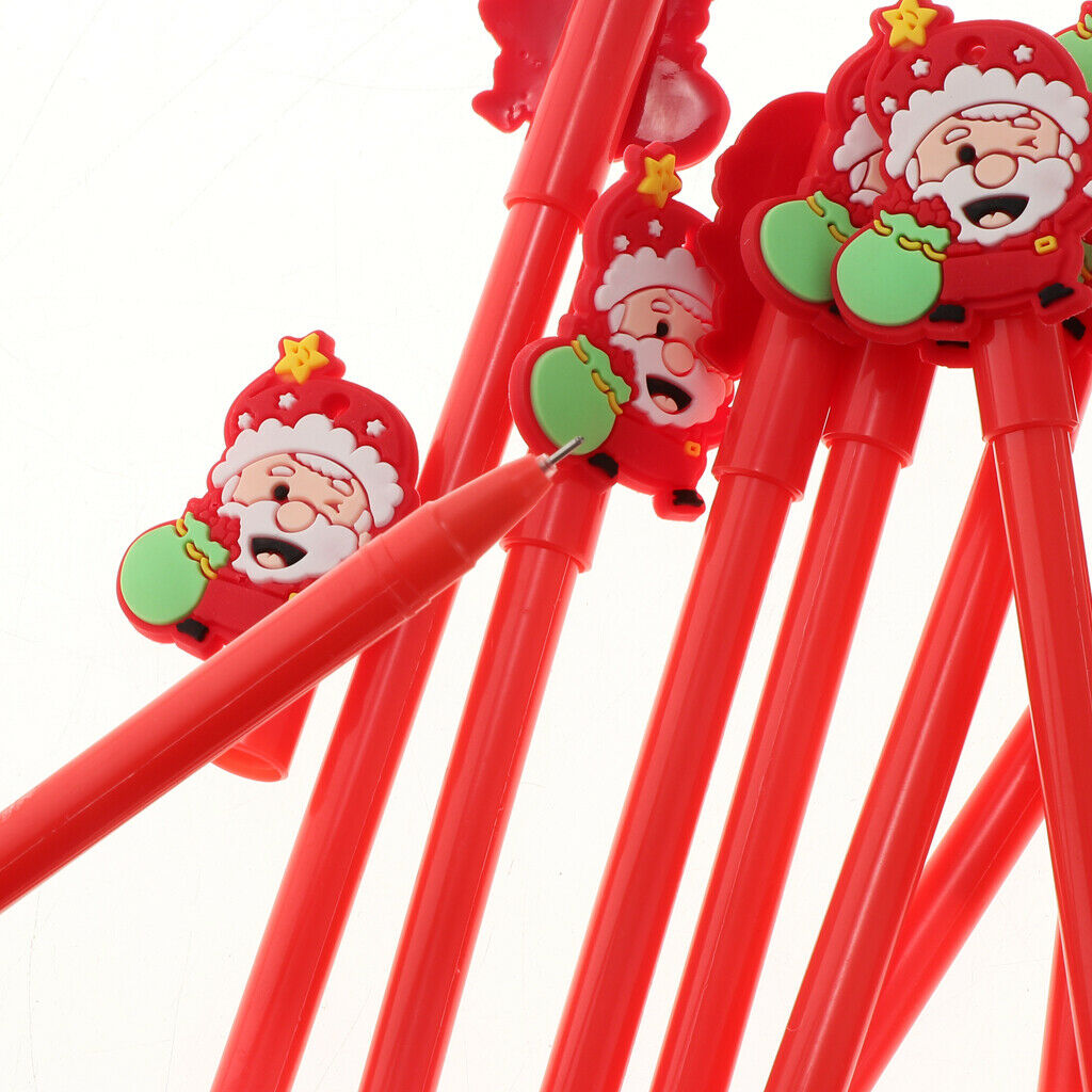 Creative Cartoon Christmas Series Gel Pen Christmas Gift Stationery Supply A