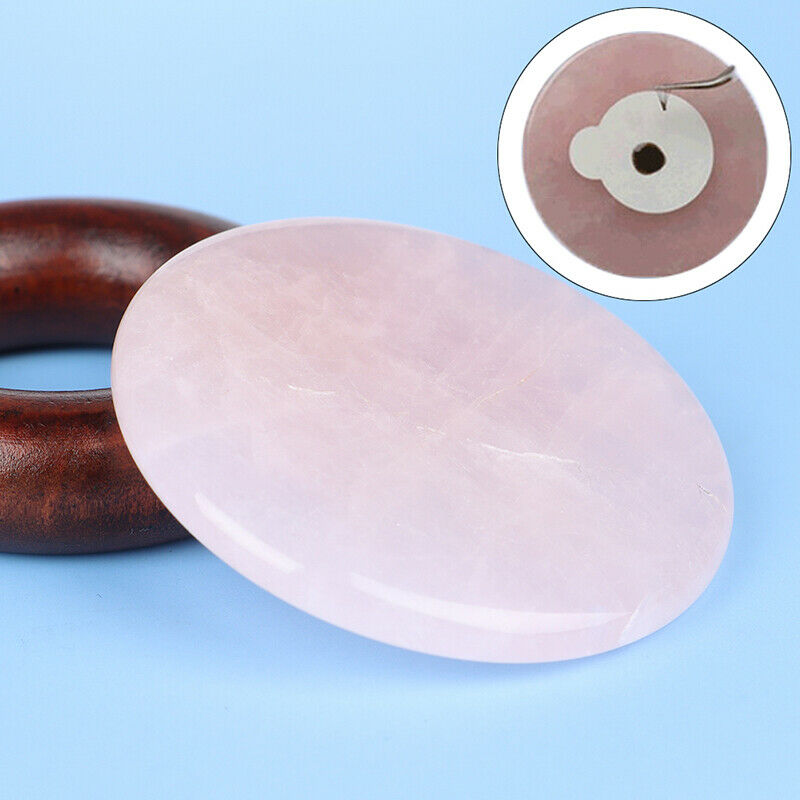 False Eyelash Pink Jade Stone Glue Adhesive Pallet Round Shape yelash Ext.l8