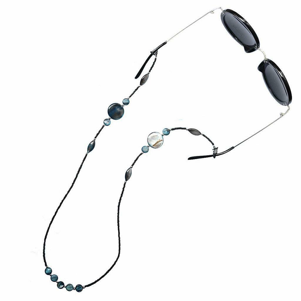 Fashion Glass Beaded Eyeglass Sunglasses Holder Strap Lanyard Men Women