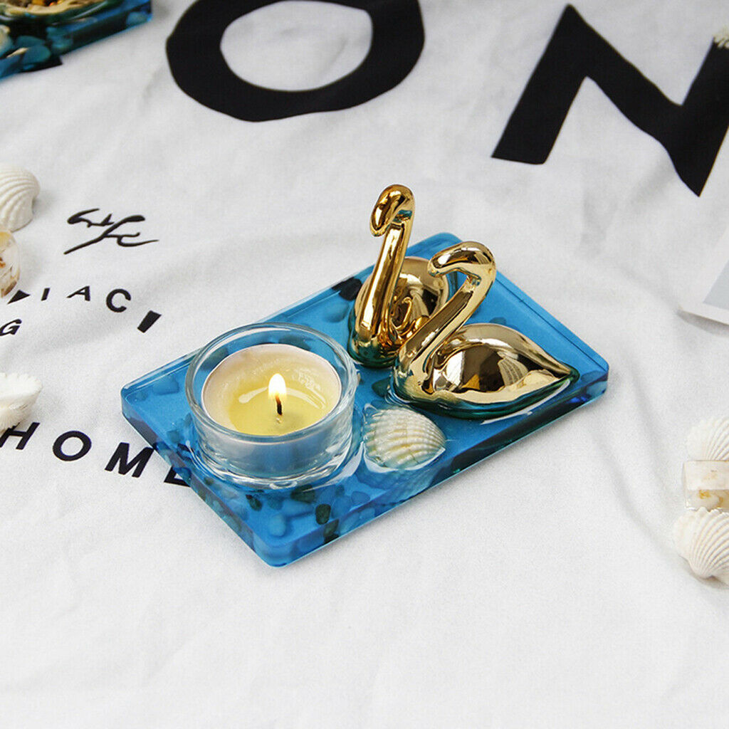 Tropical Style Tealight Candle Holder Pillar Holders for Centerpieces Decor