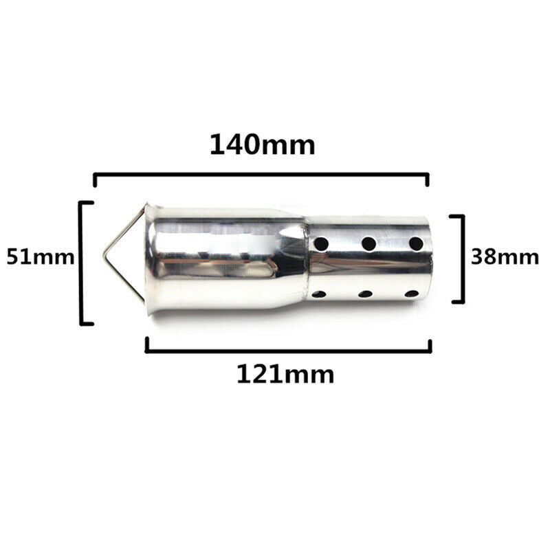 51mm Motorcycle Dirt Bike Exhaust DB Killer Silencer Muffler Baffle 121mm Length