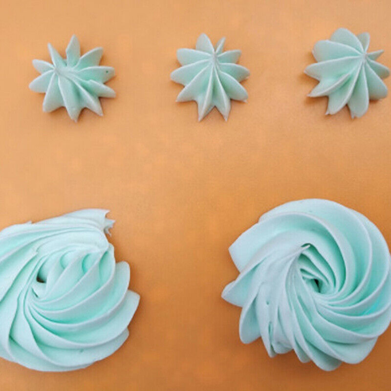 4pcs Icing Piping Nozzles For Decorating Cake Baking Cookie Cupcake #1M#1.l8