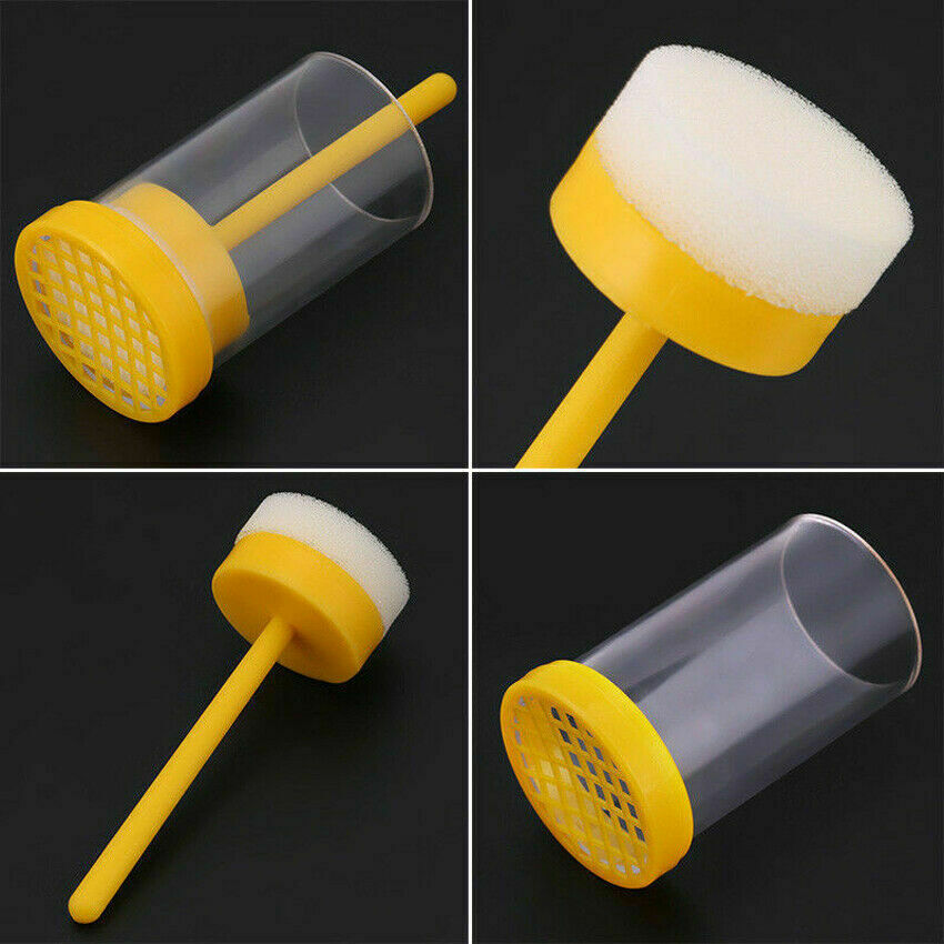 New Beekeeping Tools 1 Queen Bee Marking Cage, Enlarged Transparent Marking Bott