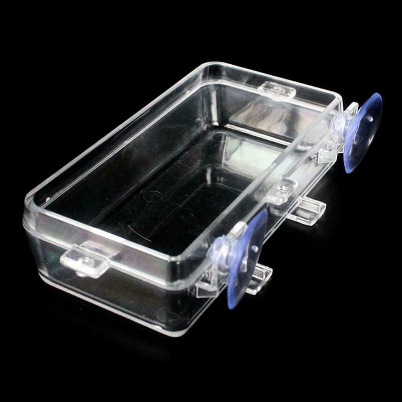 Anti-Escape Food Bowl Worm Container with Suction Cups Terrarium Accessories