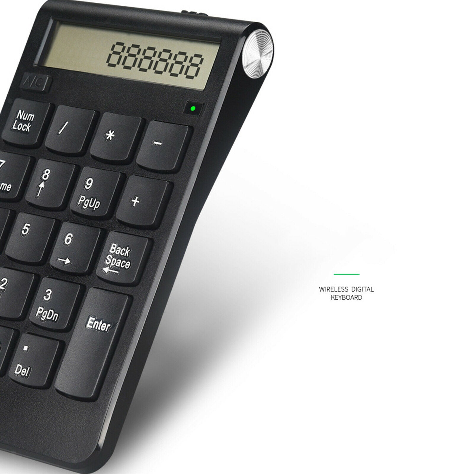 Wireless Numeric Keypad 20 Keys USB Receiver 2.4G Portable for PC Desktop