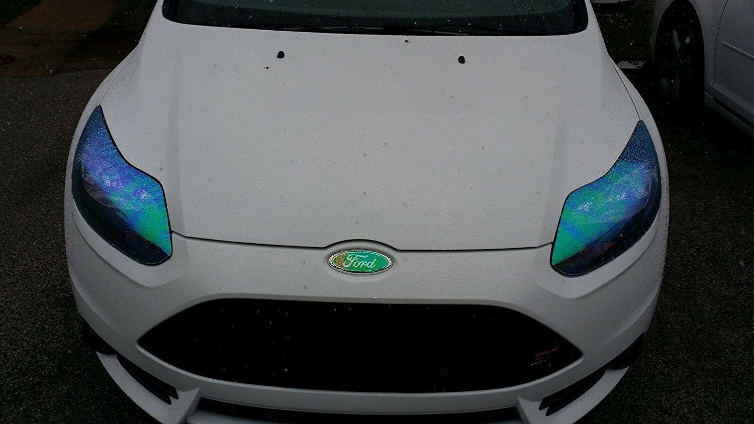Chameleon Colorful Blue Tint 200x30cm Autos Headlight Fog Light Vinyl Film Sheet