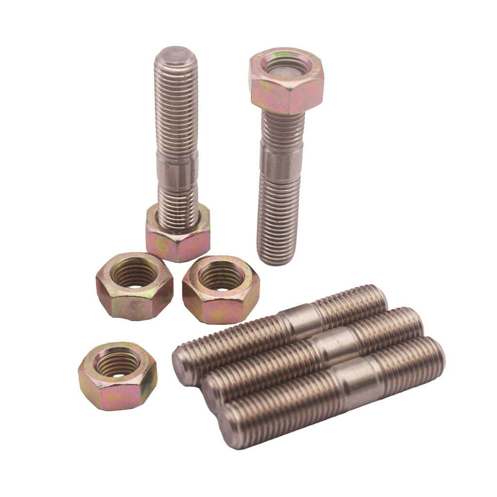 5Packs Stainless Steel Stud Nut Kit For  TD05H, TD06 Turbos Heavy Duty