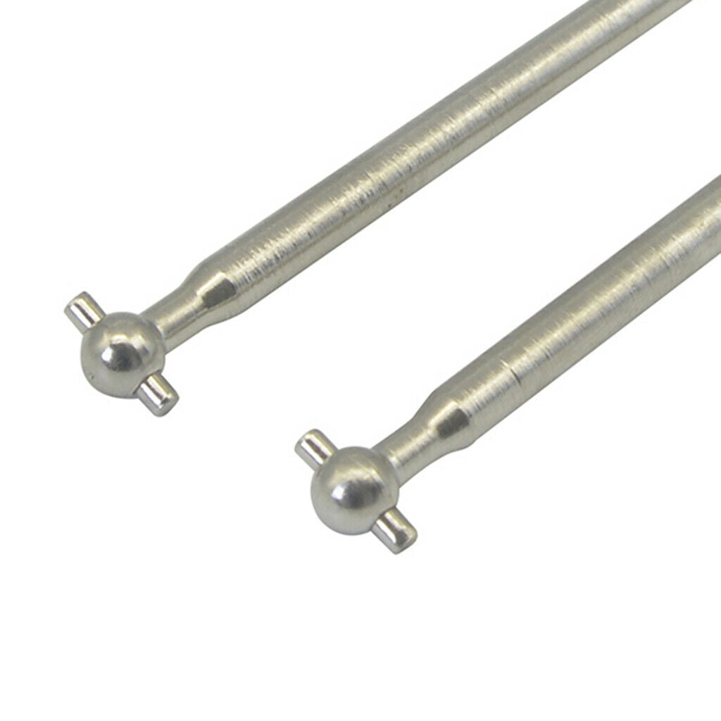 2x Dogbone Remote Control Car Metal Drive Shaft for