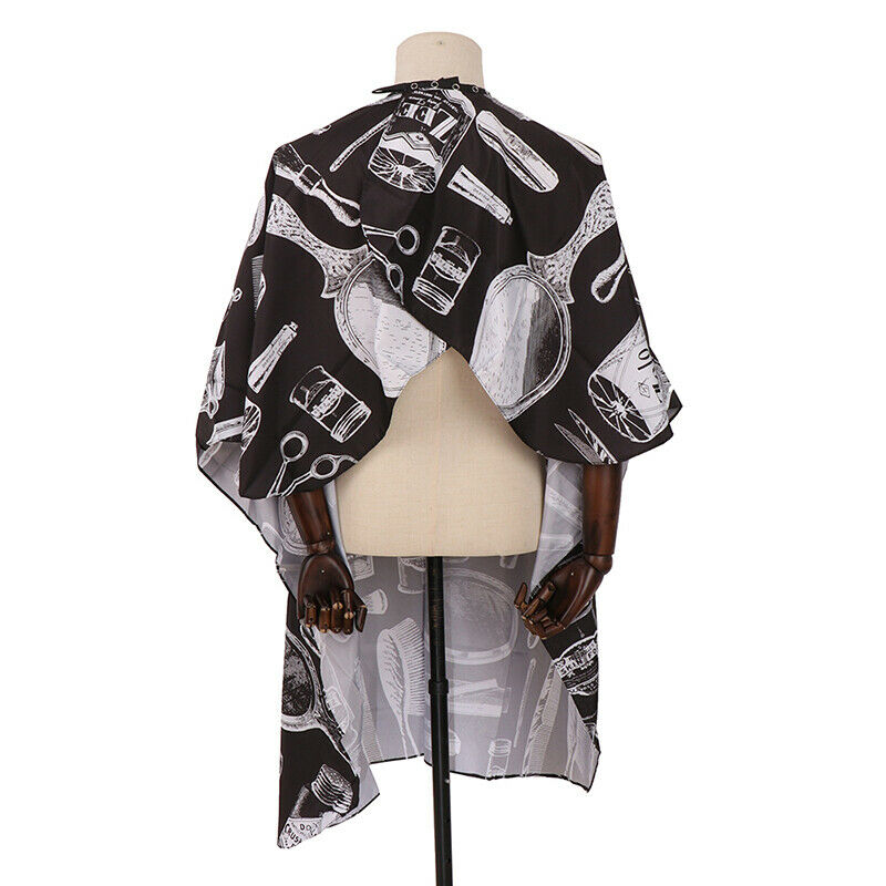 1Pc Hairdresser Apron Cutting Cape Hair Salon Gown Apron Shop Barber Accessor Qx