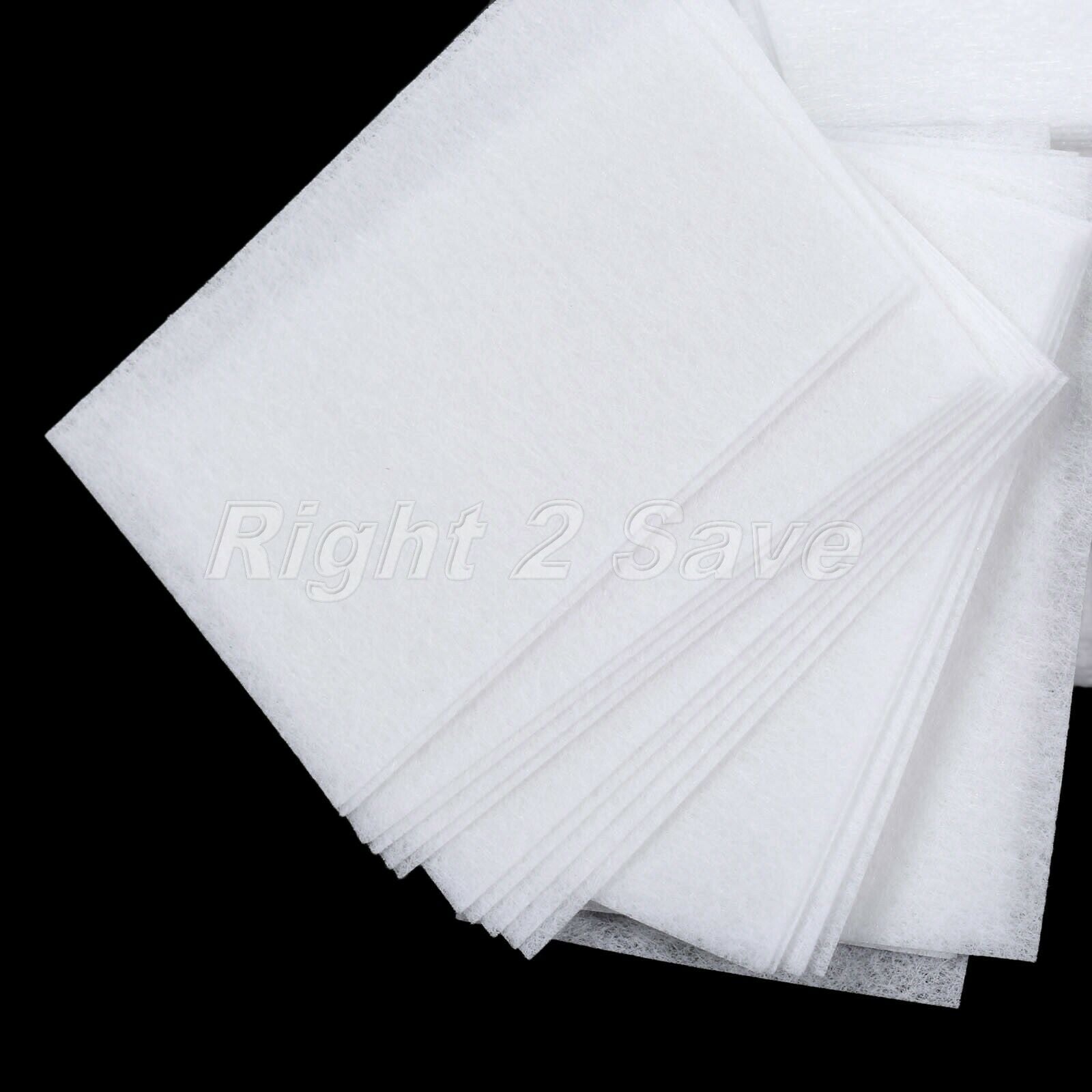 900Pcs White Nail Wipes Manicure Nail Art Polish Remover Cleaner Wipe Cotton Pad