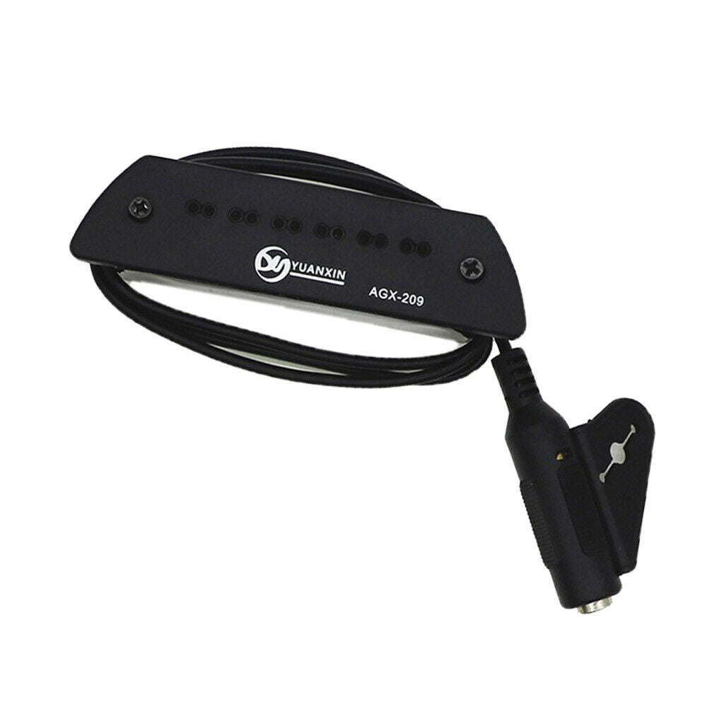Tone And Volume Control Guitar Pickup For Acoustic Guitar Cable Length 2.8''
