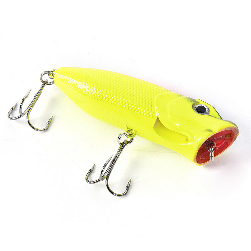 7cm 12g fishing lures hard baits artificial popper crankbait wobblers bai.l8