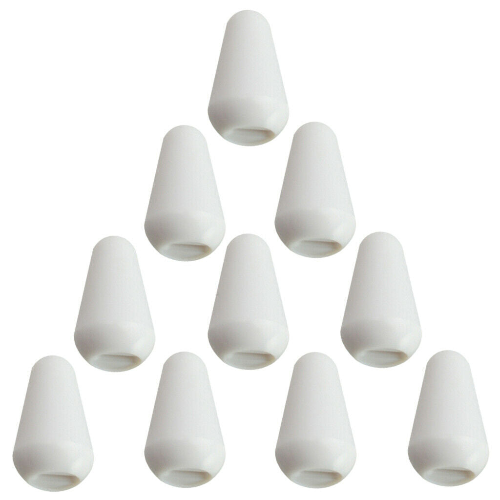 20PC Plastic Electric Guitar 5 Way Toggle Switch Knobs Tip Caps for ST SQ