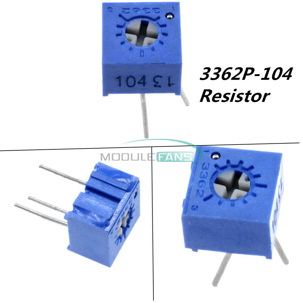 20PCS High Precision 3362P-104 3362P 100K ohm Variable Resistor Potentiometer