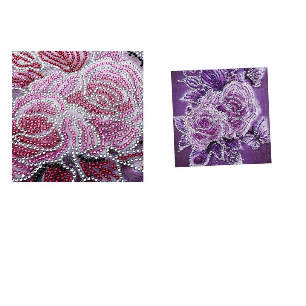 Pack of 2 DIY Special Shaped 5D Diamond Painting Mosaic Cross Stitch Kit