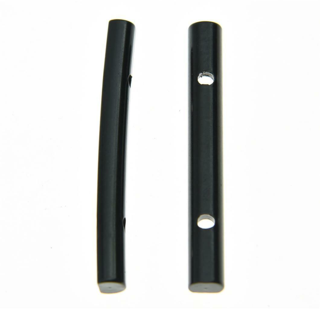 2x Black 44.5mm Electric Guitar String Retainer Bar for Floyd Rose Guitar