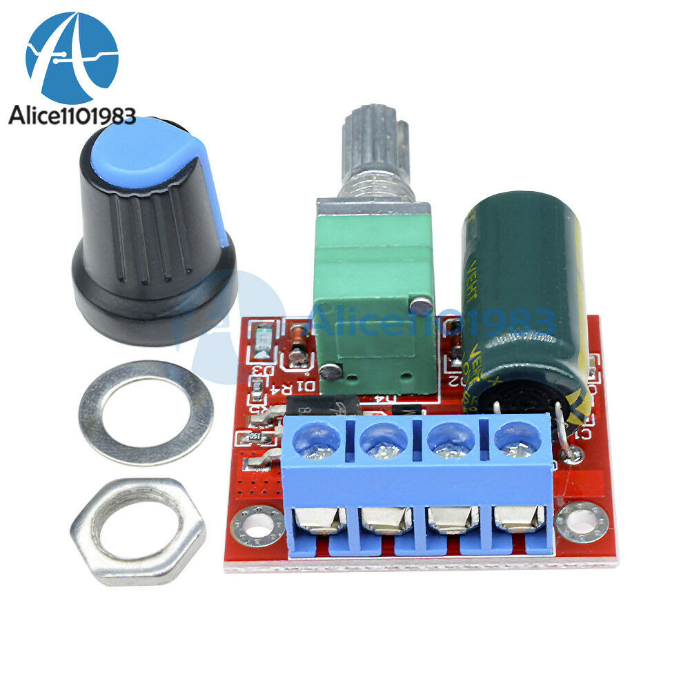 5V-35V 5A 20khz LED PWM DC Motor Controller Speed Regulation Dimmer