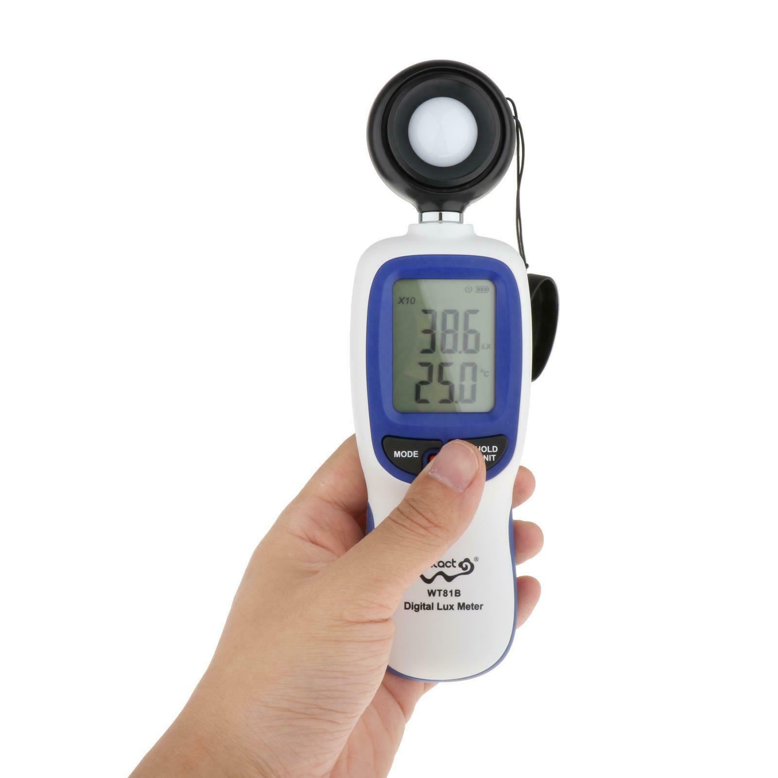 High Precision LCD Display Digital   Meter Portable Light Tester