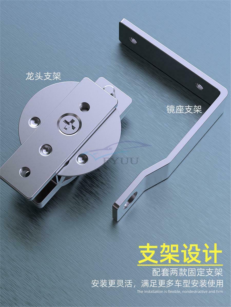 1× Stainless Steel Motorcycle Cup Holder With Handlebar&Clamp For 67-85MM Bottle