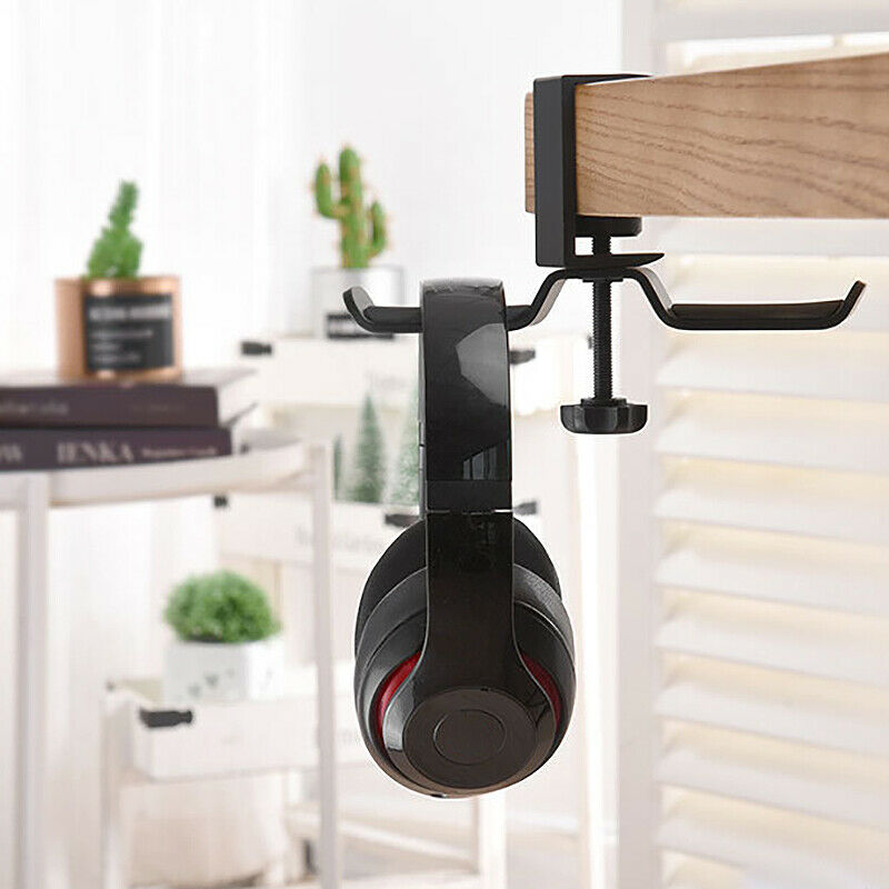 Earphone Holder Hook Gaming Headset Hanger Universal Holder Headphone Stand foE6