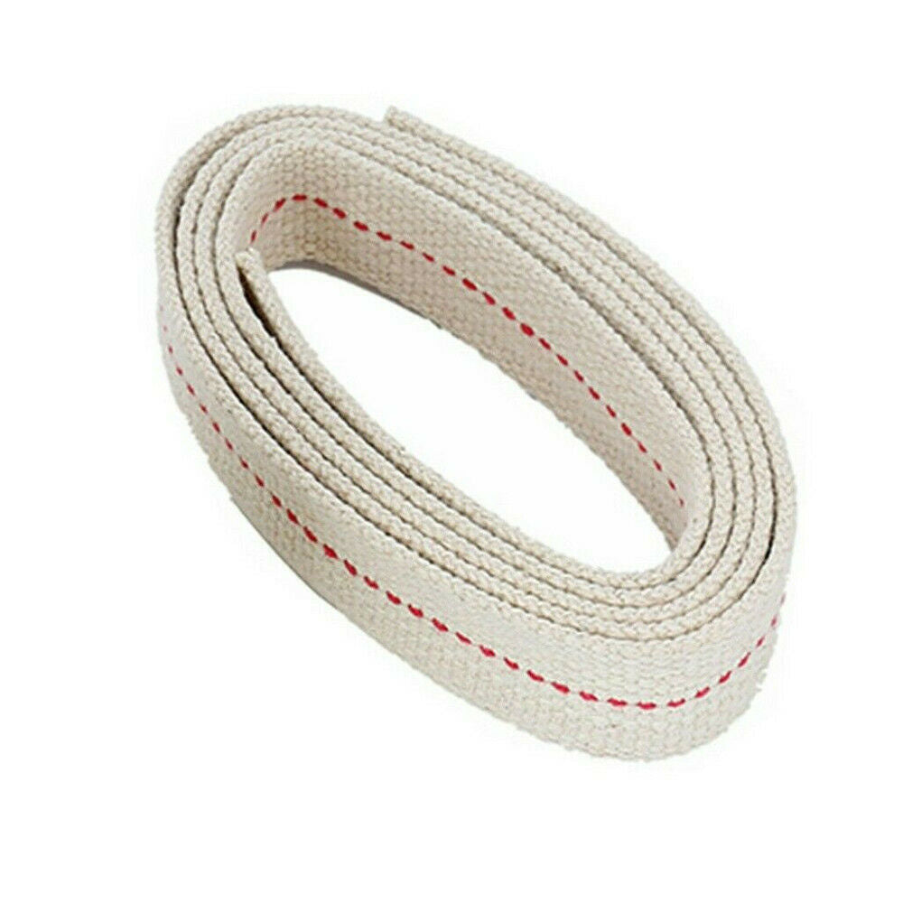 White Flat Cotton Oil Lamp Wick Roll For Oil Lamps and Lanterns 2CM*1M AU