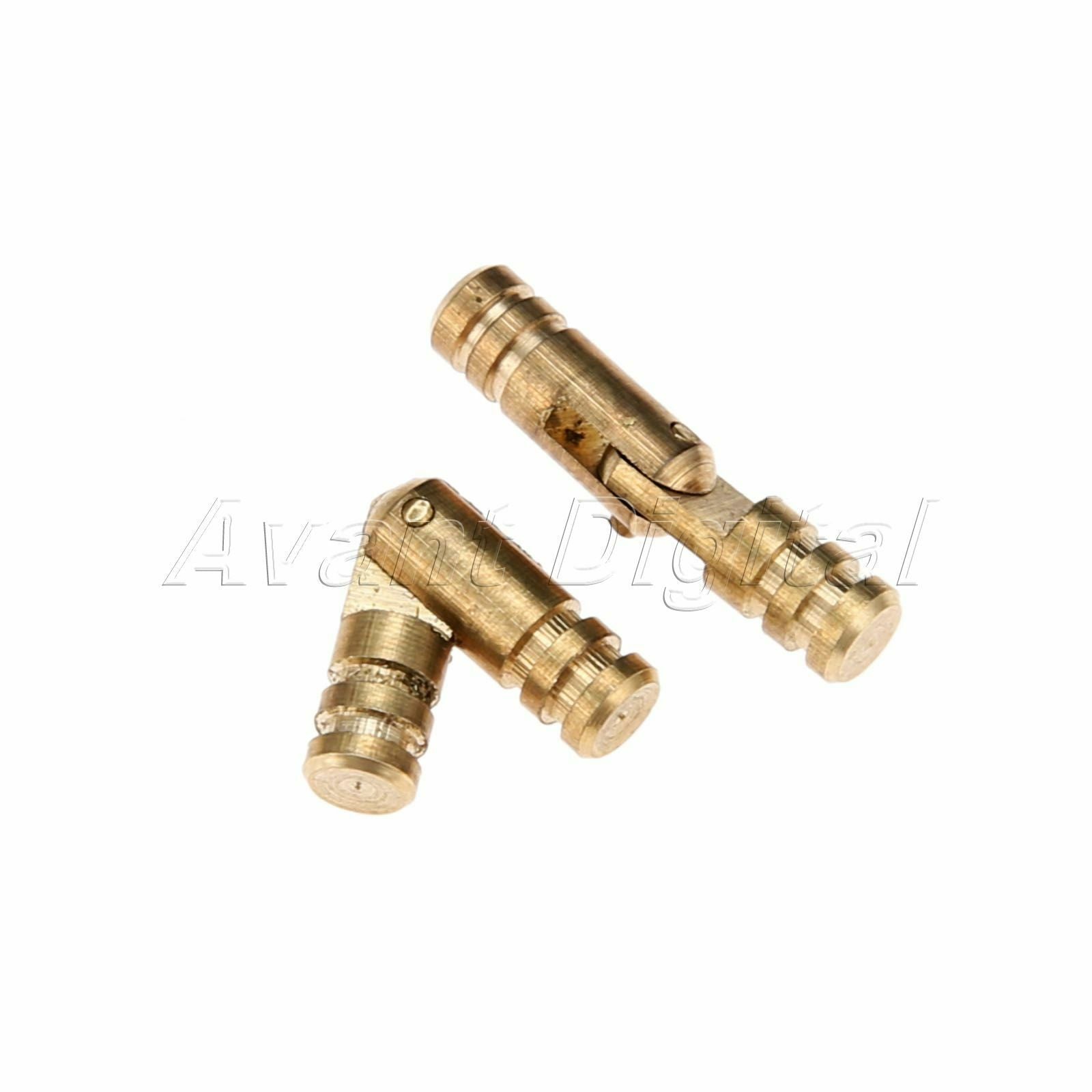 100pcs Copper Mini Jewelry Box Hinge Hidden Invisible Concealed Barrel Hinges