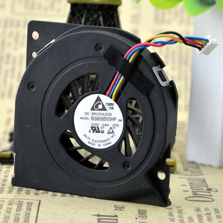 For Delta DC Brushless Cooling Fan BSB05505HP 4 pin DC5V 2W Intel NUC Dell