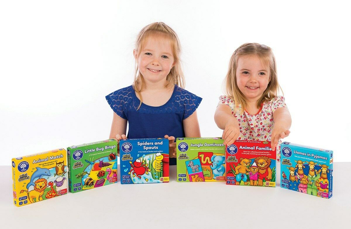 Orchard Toys 359 Little Bug Bingo Mini Matching Game Kids Children Age 3 Years+