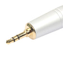 Durable Aluminium Alloy 3.5mm (1/8'') Stereo Plug Wired Headphone Audio