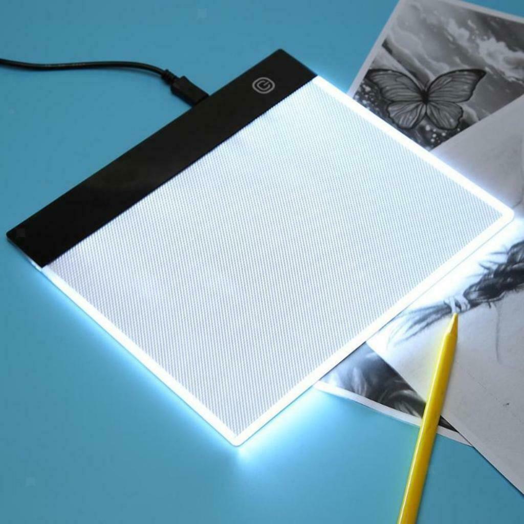 Digital Dimmable A5 LED Light Light Box Art Craft Stencil Board Painting 3mm