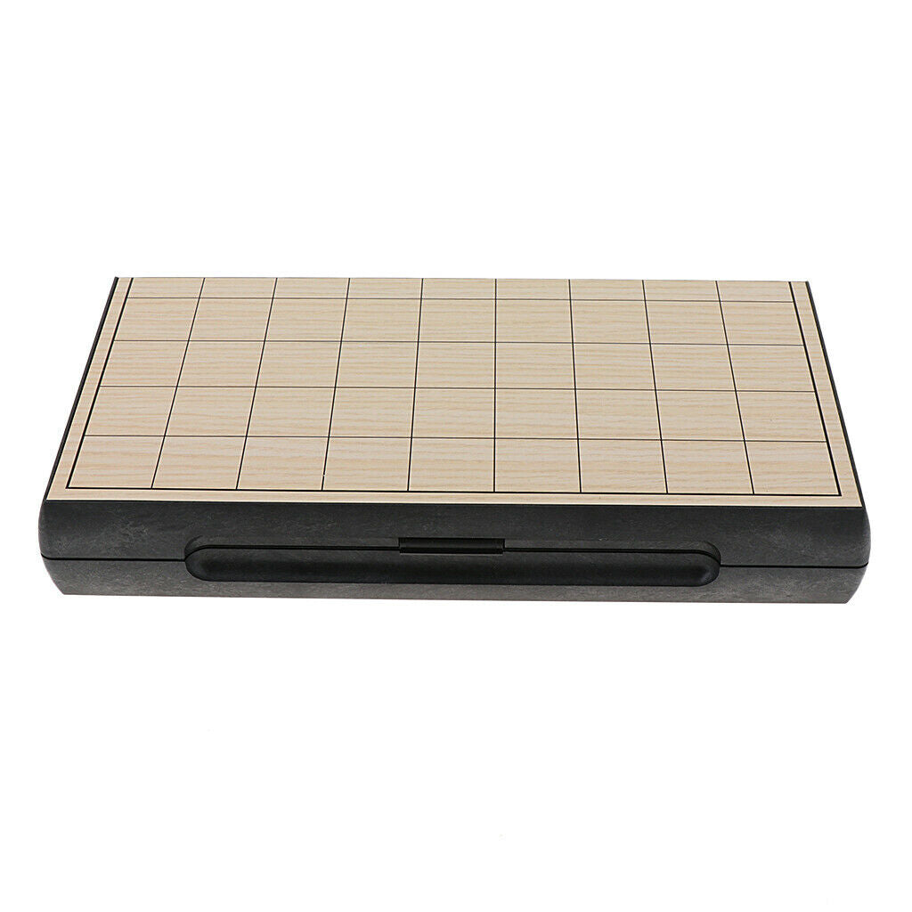 Plastic Shogi Japanese Chess Game Set with Folding Board & Pieces 4.92 x 9.84 x