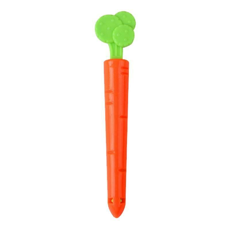 5 Pcs Carrot Shape Food Snacks Sealing Clip Magnet Storage Food Snack Seal Tools