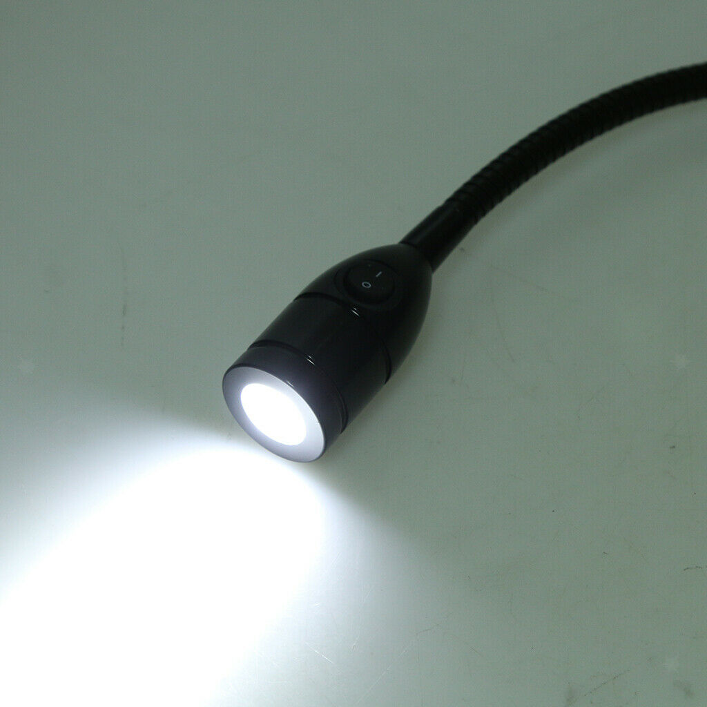 Marine Flexible Reading Light Spot Light Beside Desk Lamp 3W for Yacht RV