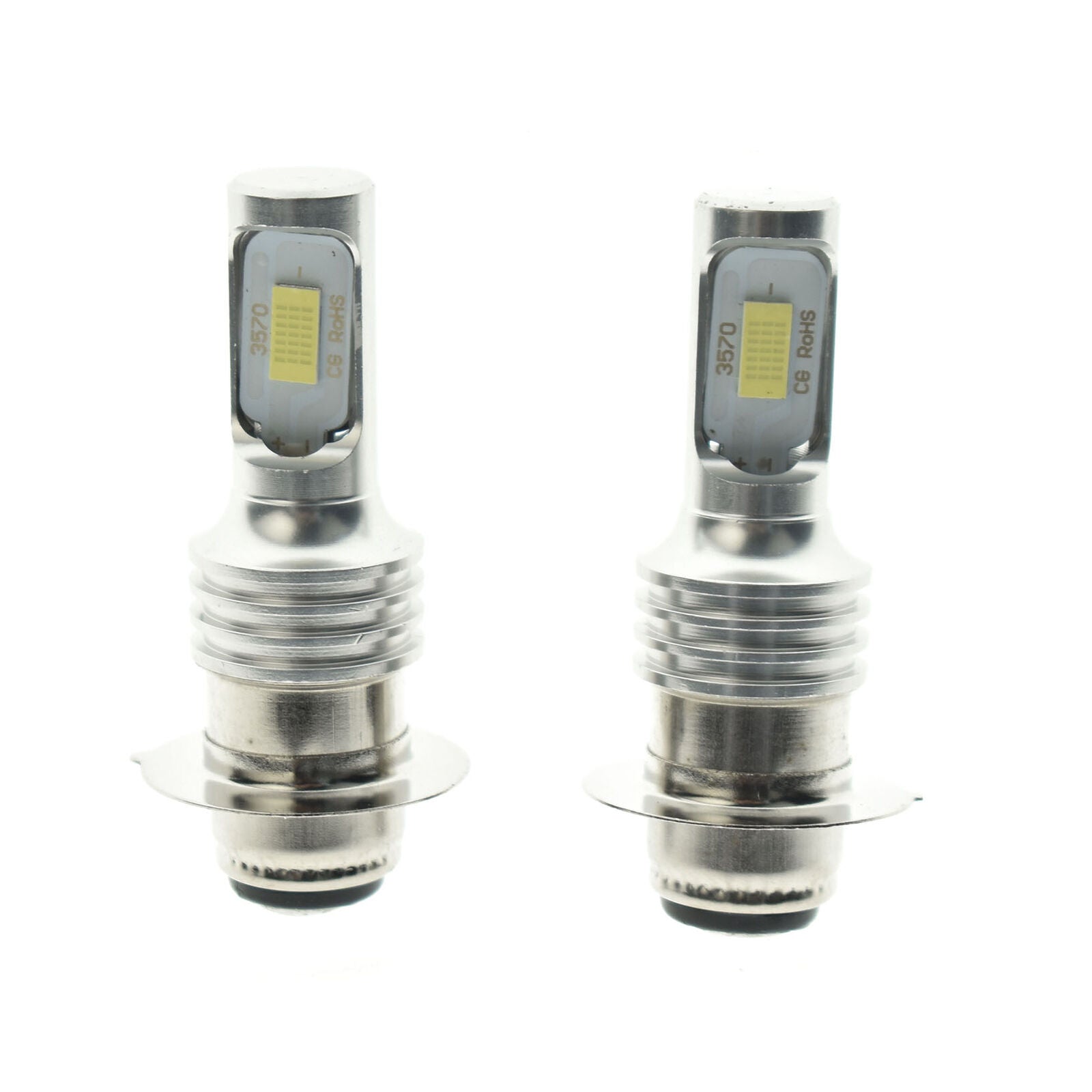 For Yamaha Banshee 350 1987-2006 - 2PC 6000K White LED Headlights Bulbs Kit