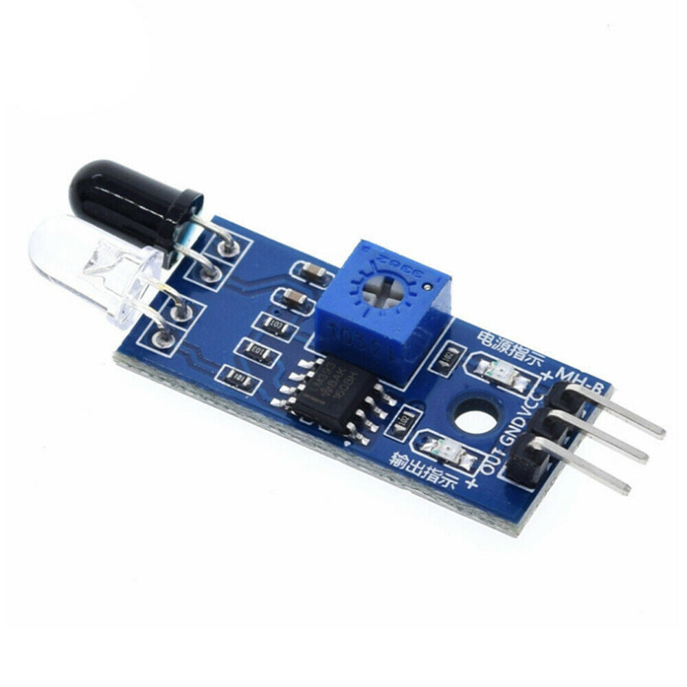 10PCS Smart Car Robot Photoelectric Infrared Obstacle Avoidance Sensor Module